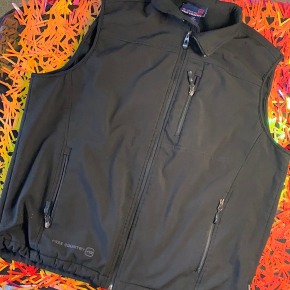 Free Country Black Vest - Picture 1 of 13